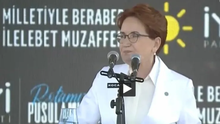 Akşener eski ortaklarını yerden yere vurdu: Aziz milletimden özür diliyorum!