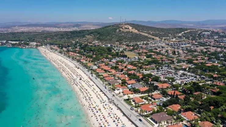 Alaçatı'daki otellerde yoğunluk yüzde 80'e ulaştı