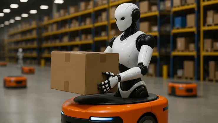 Amazon depolarında robotlar çalışacak