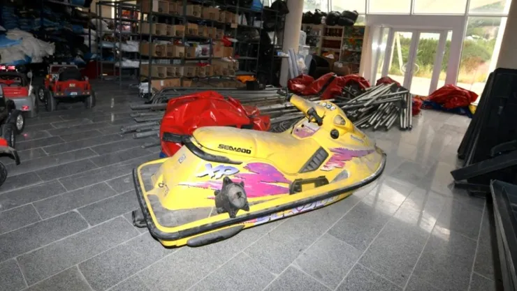 Ankara Büyükşehir Belediyesi Depolarından Jet Ski Çıktı