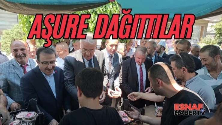Ankara Mobilyacılar ve Lakeciler Esnafından Geleneksel Aşure İkramı