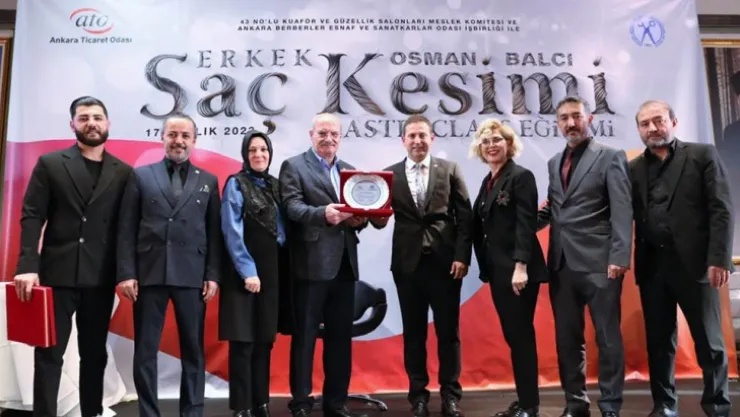 Ankara'nın Berberleri Eğitimde Buluştu
