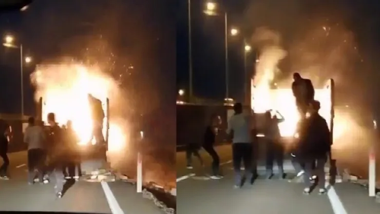 Antalya'da korku dolu dakikalar