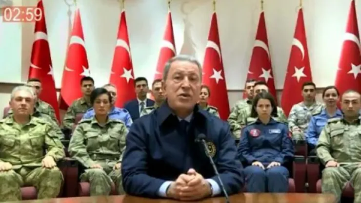 Bakan Akar, 2019 faaliyetlerini anlattı
