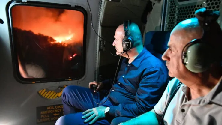 Bakan Soylu'dan Bursa'daki selde hasara uğrayan vatandaşlara yardım açıklaması