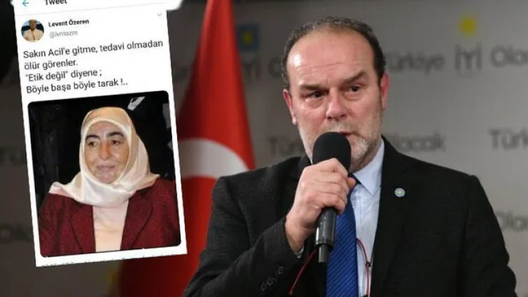 Binali Yıldırım'ın eşine hakaret eden Levent Özeren gözaltında