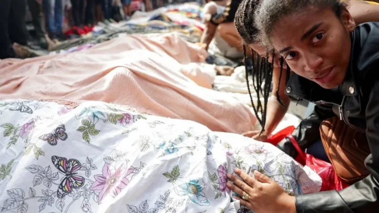 Brezilya'da tarihinin en kanlı uyuşturucu operasyonu