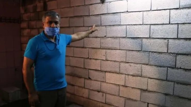 Cami tuvaleti ikiye bölündü