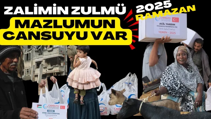 Cansuyu  Ramazan Ayında Üç Kıtada Mazlumun Yanındaydı