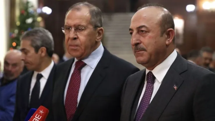 Çavuşoğlu Lavrov ile görüştü
