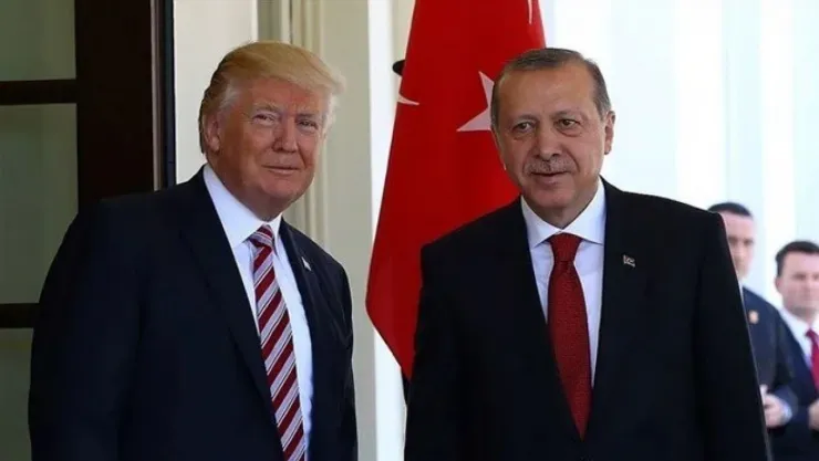 Cumhurbaşkanı Erdoğan, ABD Başkanı Trump ile görüştü