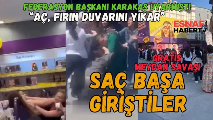 Esnaf Sinek Avlarken Gratis Önünde Kuyruklar Oluştu