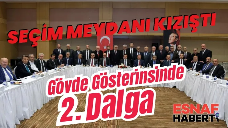 Esnaf Teşkilatında  Liderlik Yarışı Kızıştı