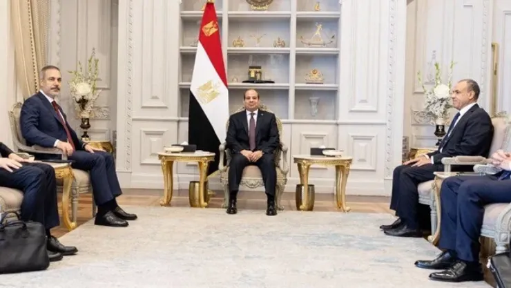 Hakan Fidan Sisi ile görüştü
