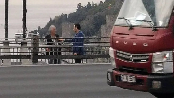 İntihar girişimi trafiği kilitledi