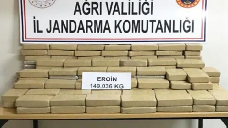 İran plakalı TIR'da 149 kilo eroin ele geçirildi