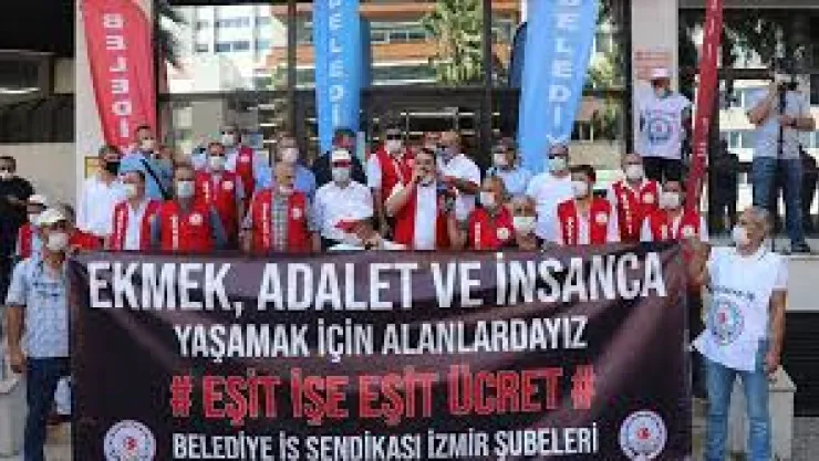 İzmir Belediyesi'nde Grev Kararı