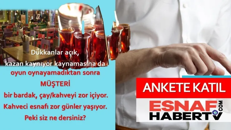 Kahvehanelerde Oyuna İzin Verilsin mi? Anketine Katıldınız mı?