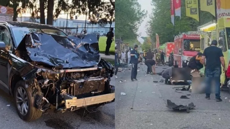 Kanada'da şok saldırı: Aracıyla festival alanına daldı