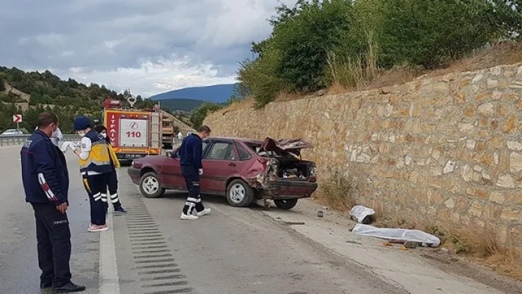 Karabük'te feci kaza! 2 ölü