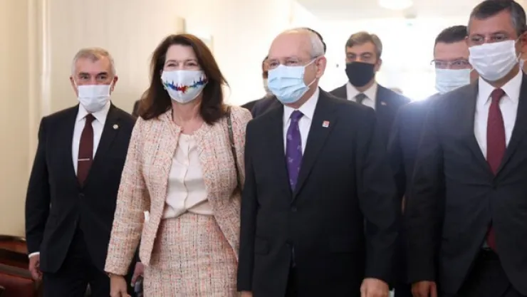 Kılıçdaroğlu, İsveç Dışişleri Bakanı Linde ile görüştü