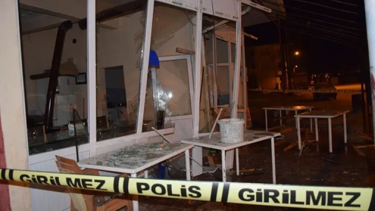 Konya'da lokantada patlama