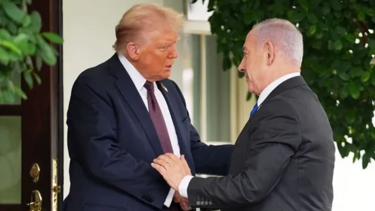 Netanyahu Beyaz Saray'da