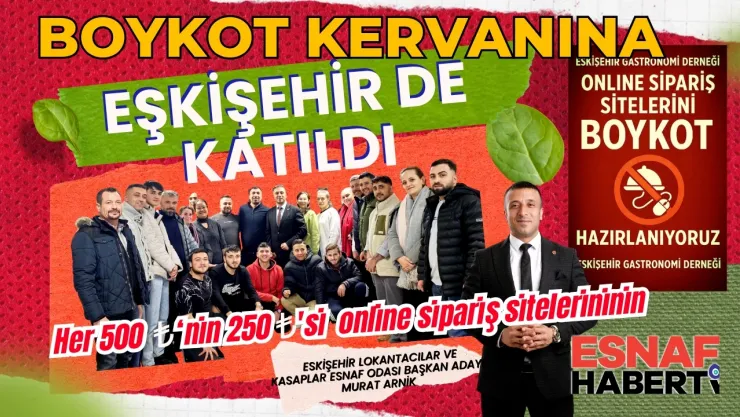 Online Yemek Platformlarına Boykot Çağrısı