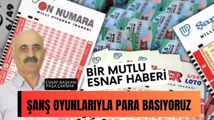 Para Basan Esnaf da Var !