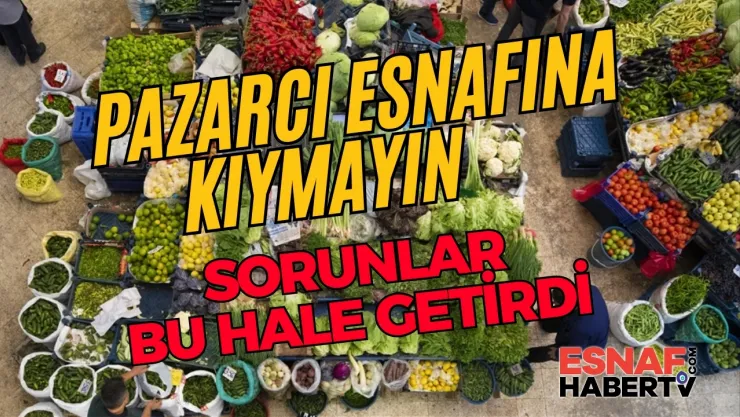 Pazarcı Esnafının İsyanı: Domatesler Çöpe, Sorunlar Masada!