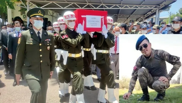 Pençe-Kaplan şehidi dualarla uğurlandı