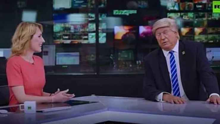 Rus kanalı Trump'ı fena ti'ye aldı: İşiniz hazır