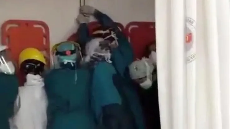 Sağlıkçılara Saldırı Olayında 2 Tutuklama