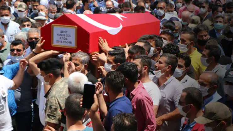Şehit Teğmen son yolculuğuna uğurlandı