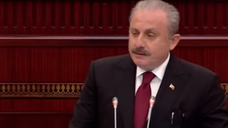 Şentop Azerbaycan Meclisi'nde Konuştu