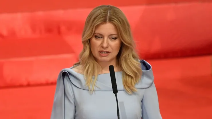 Slovakya'da İlk Kadın Cumhurbaşkanı Görevde