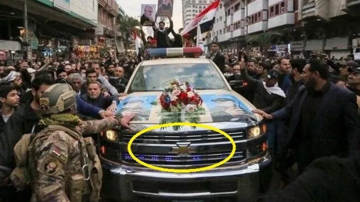 Süleymani'nin Cenaze Arabası Amerikan Malı