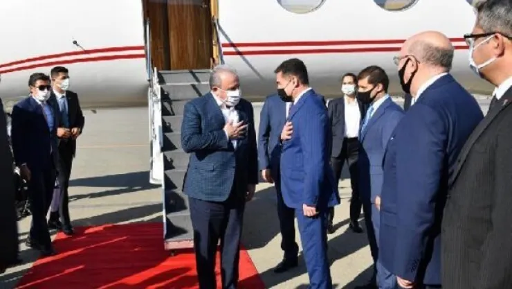 TBMM Başkanı Şentop, Azerbaycan'da