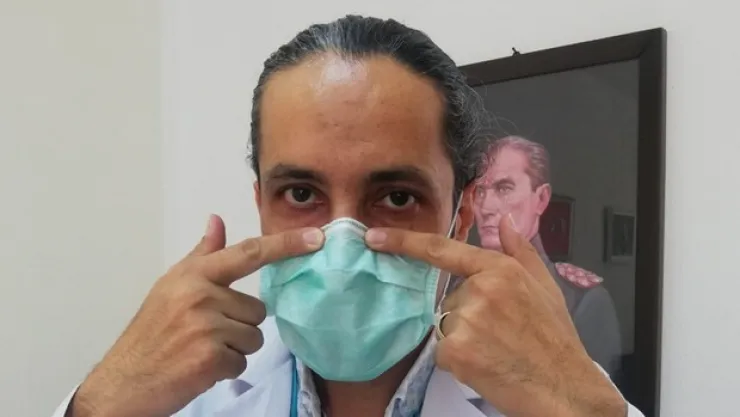 Telli maske, göz kuruluğunu engeller