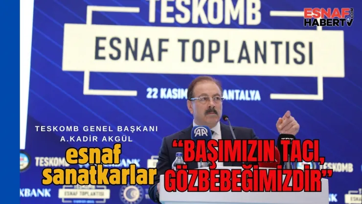 TESKOMB, Antalya'da Esnafın Gücünü Sergiledi