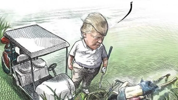 Trump'ı eleştirdi gazeteden atıldı