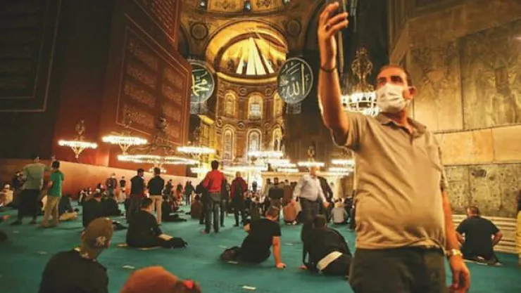 Yunanistan'a Ayasofya şoku