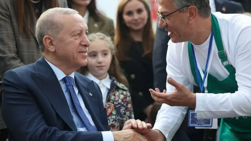 Cumhurbaşkanı Erdoğan'dan esnaf ziyareti