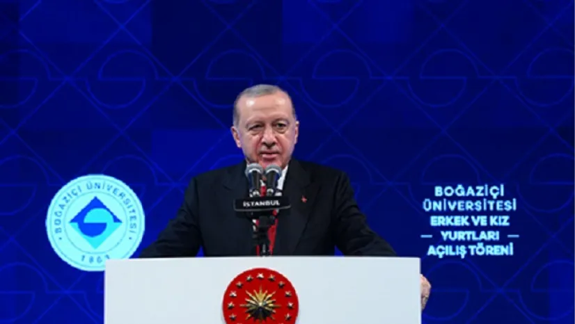 Erdoğan: Küresel ölçekte yıldızı parlayan bir Türkiye var