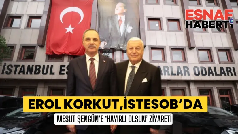 Erol Korkut'tan Mesut Şengün'e 'Hayırlı Olsun' Ziyareti