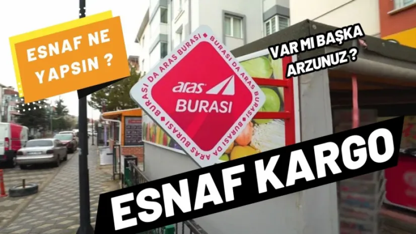 Esnaf Kargoculuğa Başladı