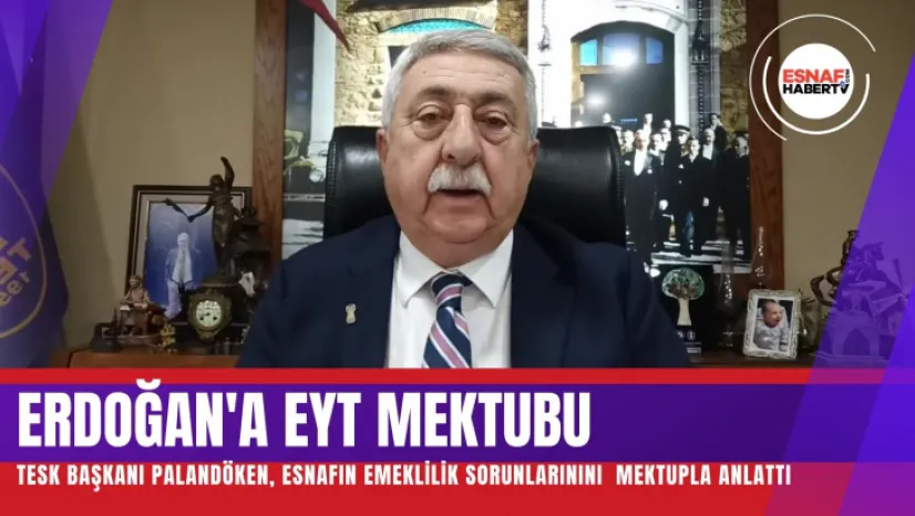 Esnafın Emeklilik Sorunu Erdoğan'ın Önünde