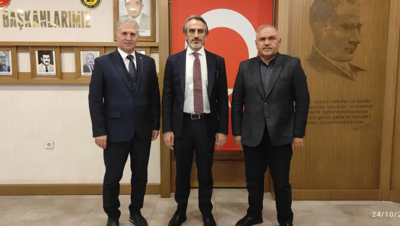 Genel Müdür Şener Tokat Kredi Kefaleti Birliği'ne Ziyaret Etti
