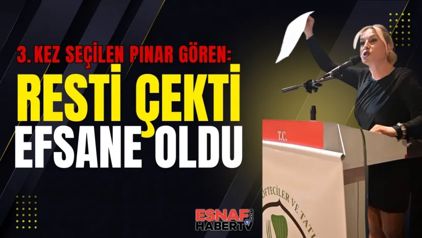 Pınar Gören Resti Çekti Eze Eze Üçüncü Kez Başkan Oldu