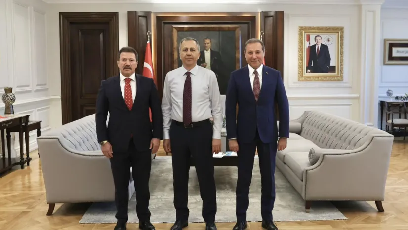 TŞOF'dan Bakan Yerlikaya'ya Ziyaret